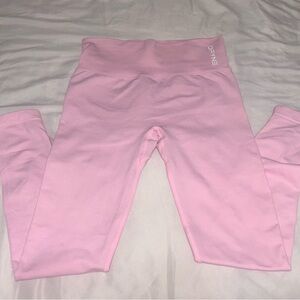 Dfyne Light Pink High-Waisted Impact Leggings